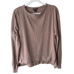 Buffalo David Bitton Tan Beige Knit Top Women’s S Casual Relaxed